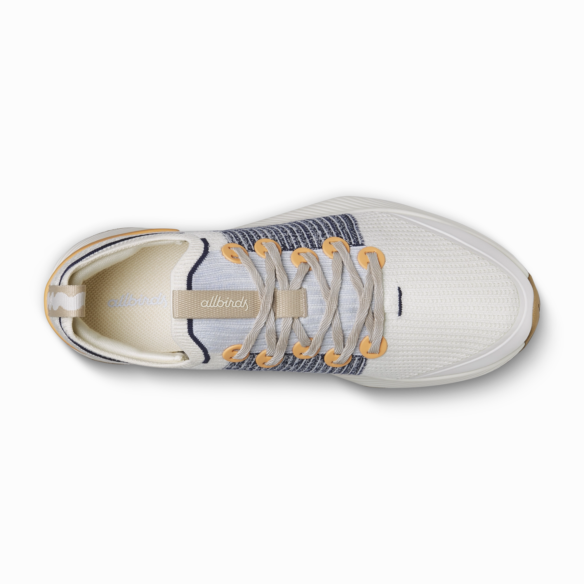 Men's Tree Gliders - Natural White/Hanami Orange (Twilight White Sole) Comfort Boost