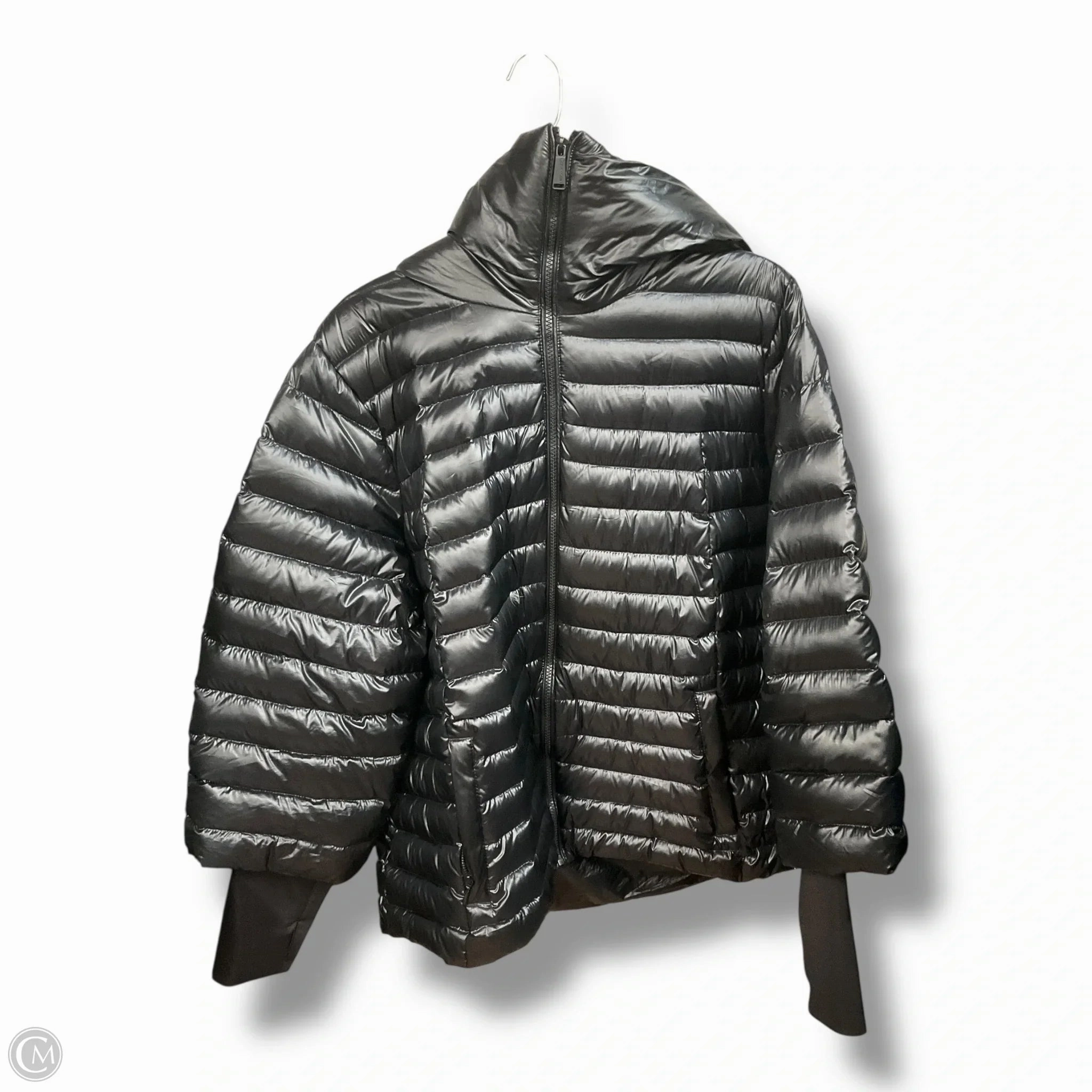 Coat Puffer & Quilted By Calvin Klein In Black, Size: 2x Odor Resistant Coating Crisp Detail