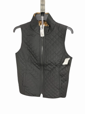Flexible Armholes Flexible Articulated Elbows Vest Puffer & Quilted By Chicos In Black, Size: 0