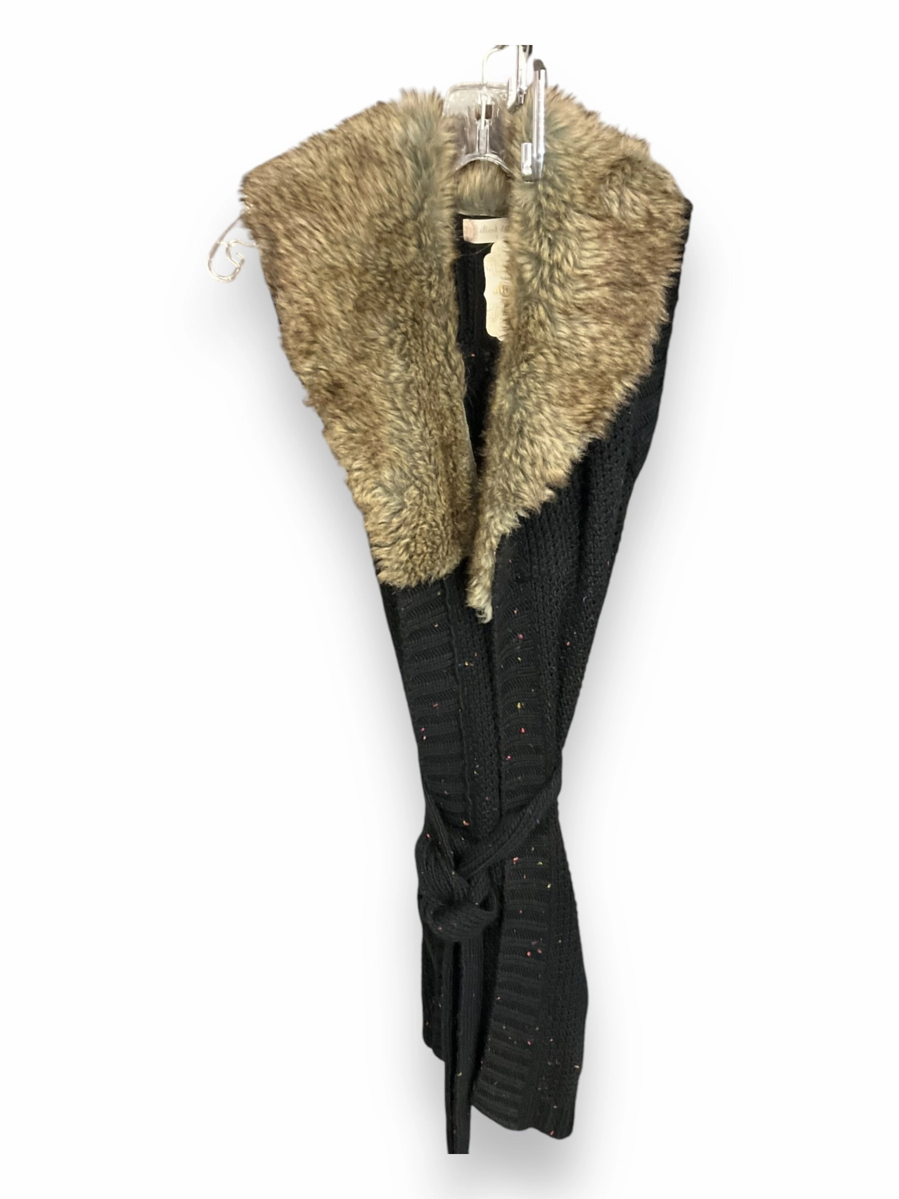 Vest Sweater By Altard State In Brown & Tan, Size: S Modern Drop Tail Hem Stretch Comfort Fit