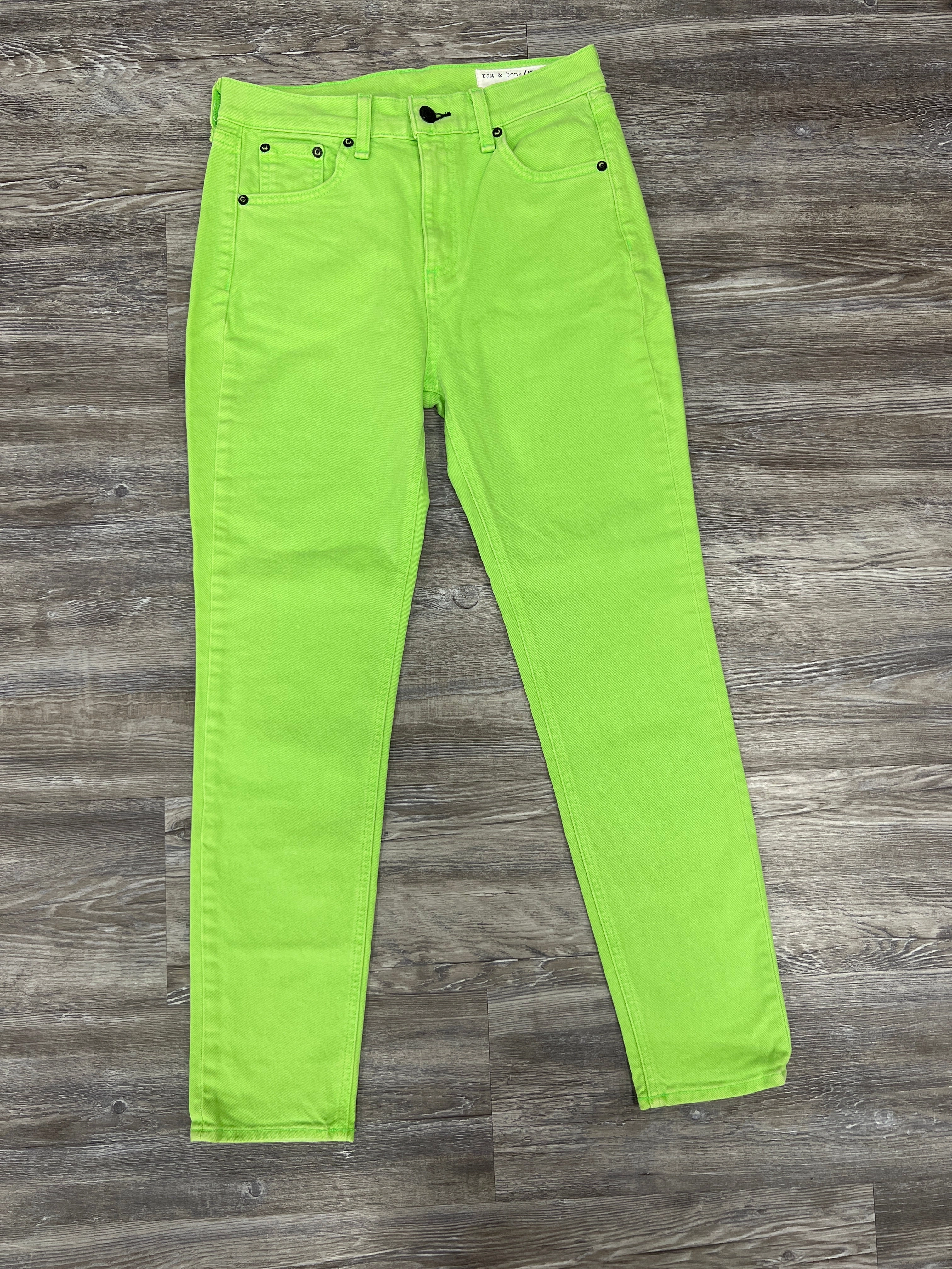 Flexible Match Textured Vibrant Jeans Designer By Rag & Bones Jeans Size: 2
