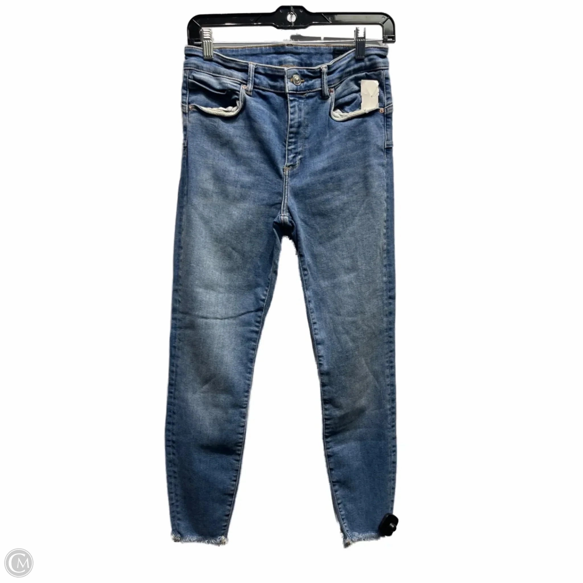 Soft Road Trip Youth Style Jeans Designer By All Saints In Blue Denim, Size: 6