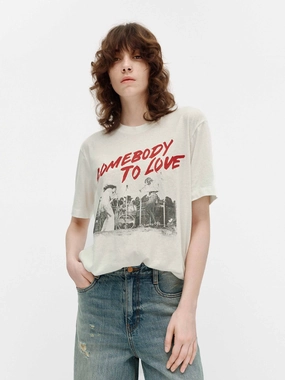 Breathable wear Vintage Printed Loose T-shirts
