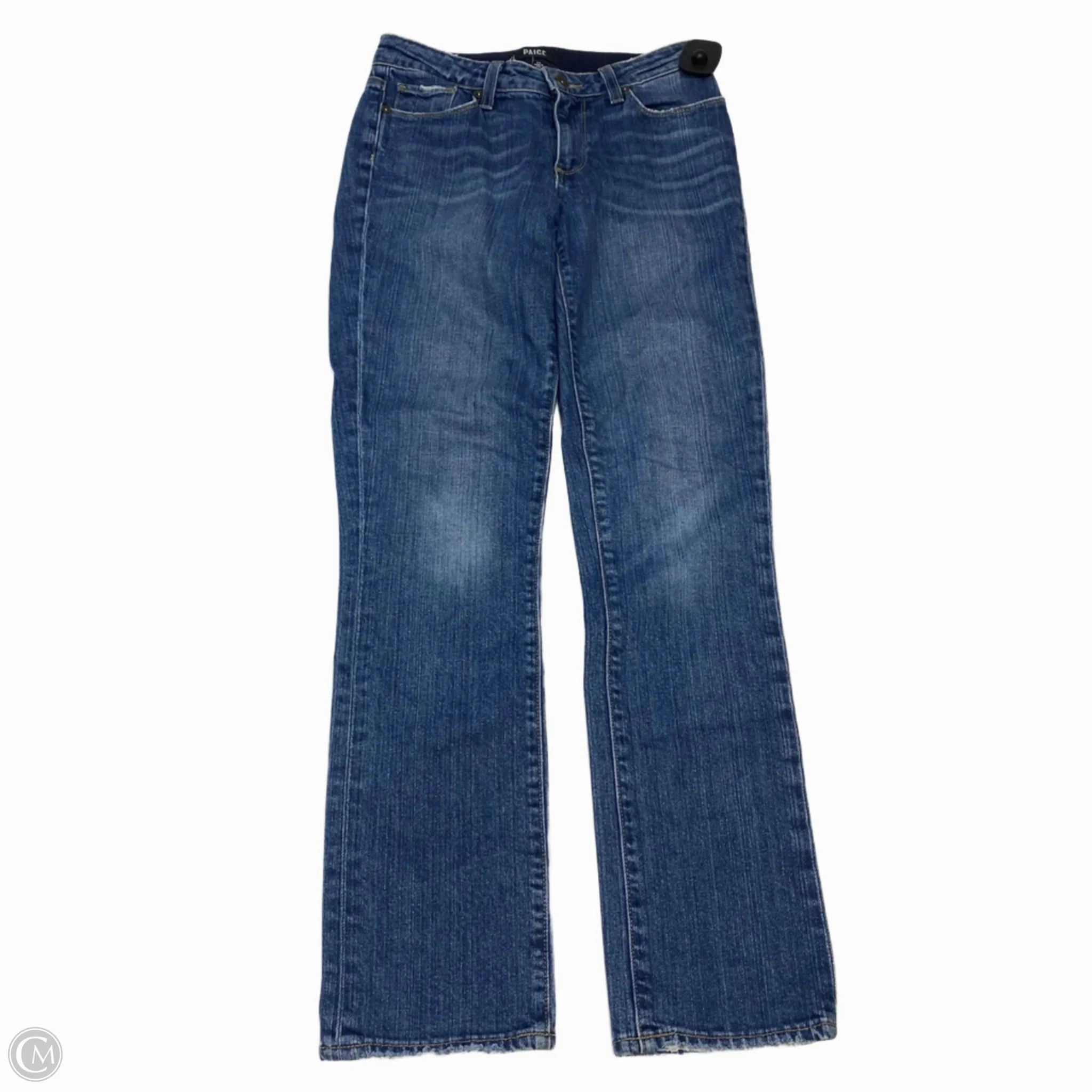 Jeans Designer By Paige In Blue Denim, Size: 2 Tear Resistant Denim