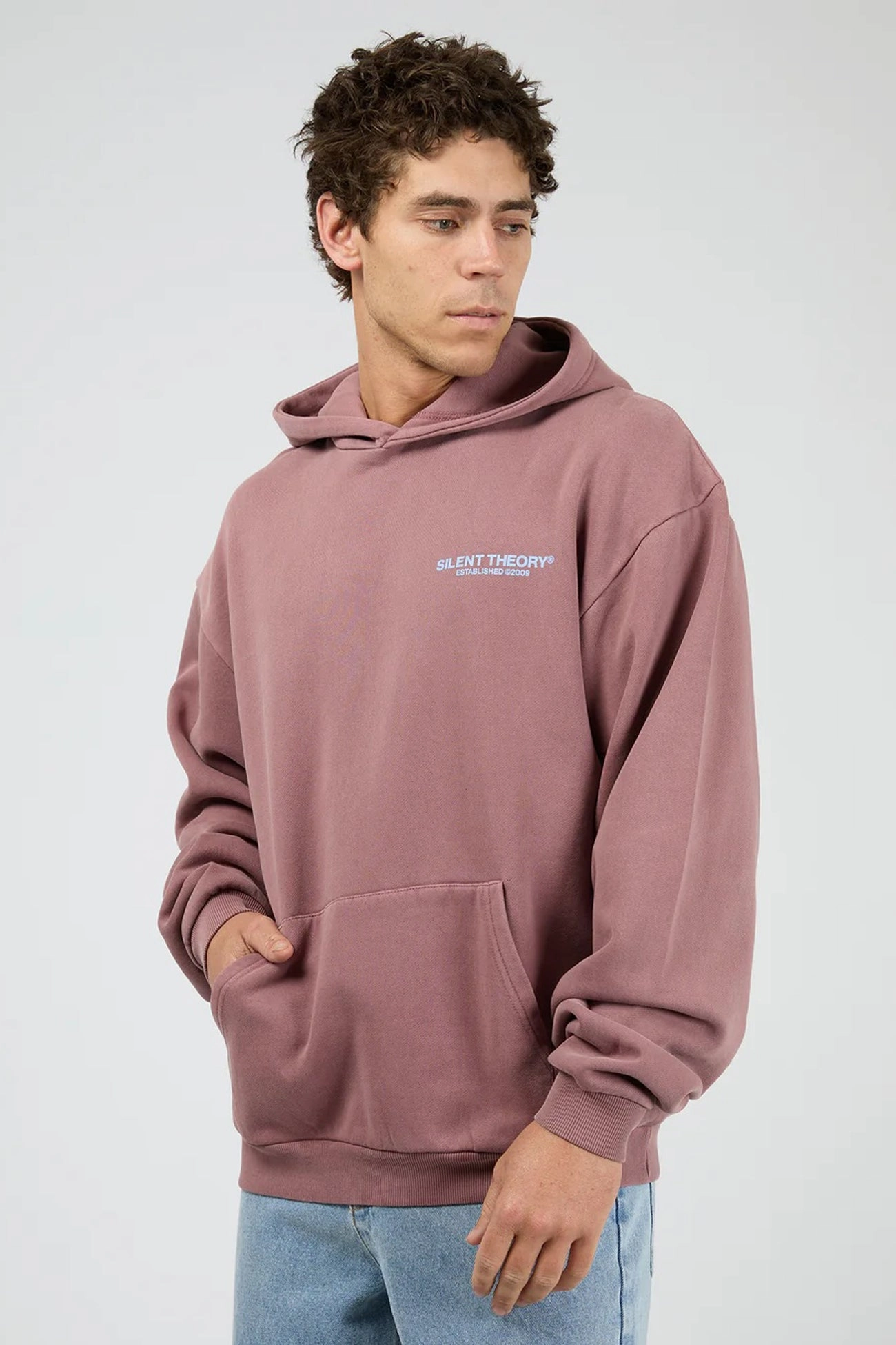 Flexible Layer Fit Non Slip Collar Vital Hoodie Plum