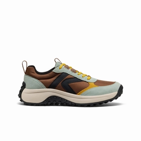 Cushioned Comfort Women's KS86 Sneaker  |  Bison/Iceberg Green