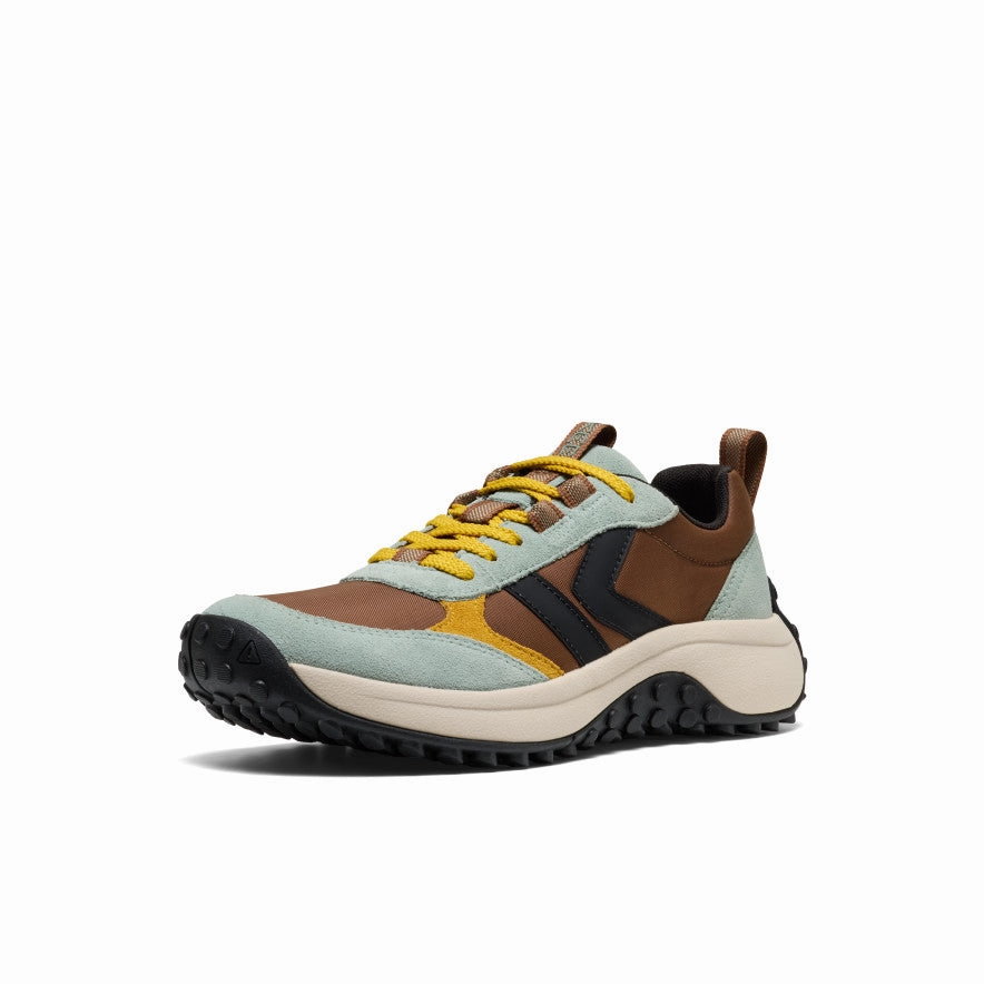 Clear Run Women's KS86 Sneaker  |  Bison/Iceberg Green