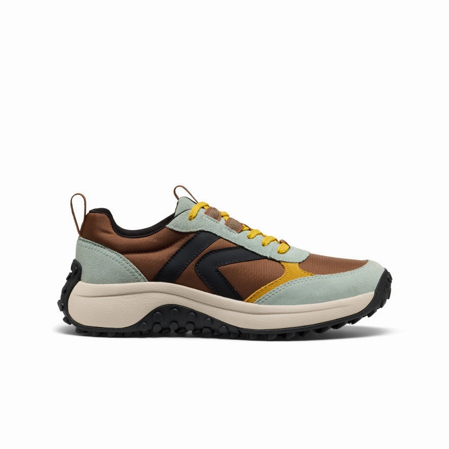 Cushioned Comfort Women's KS86 Sneaker  |  Bison/Iceberg Green