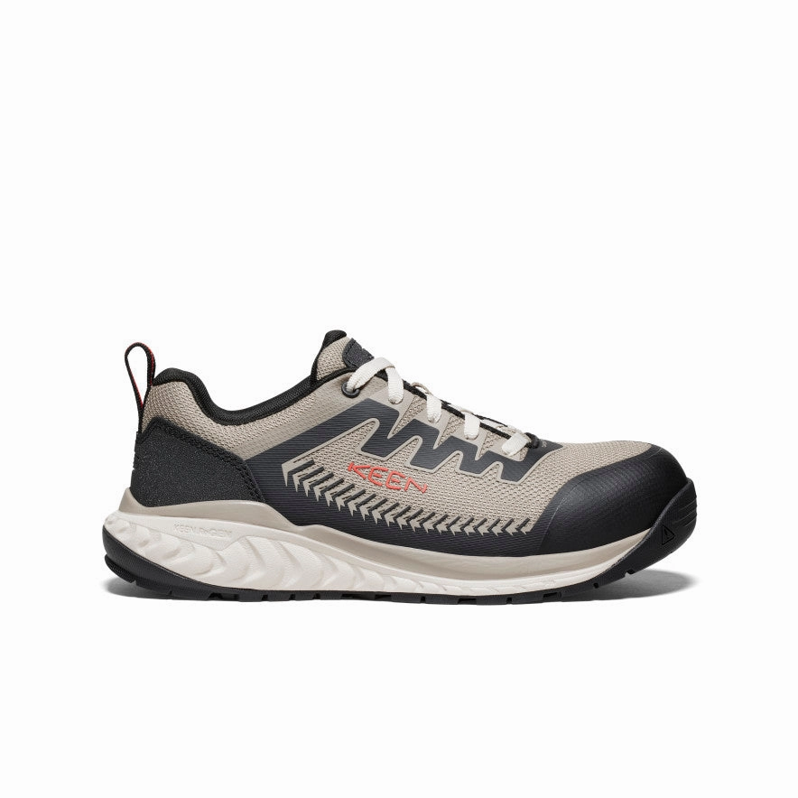 Men's Arvada Work Sneaker (Carbon Toe)  |  Plaza Taupe/Black Simple Look Ease Motion