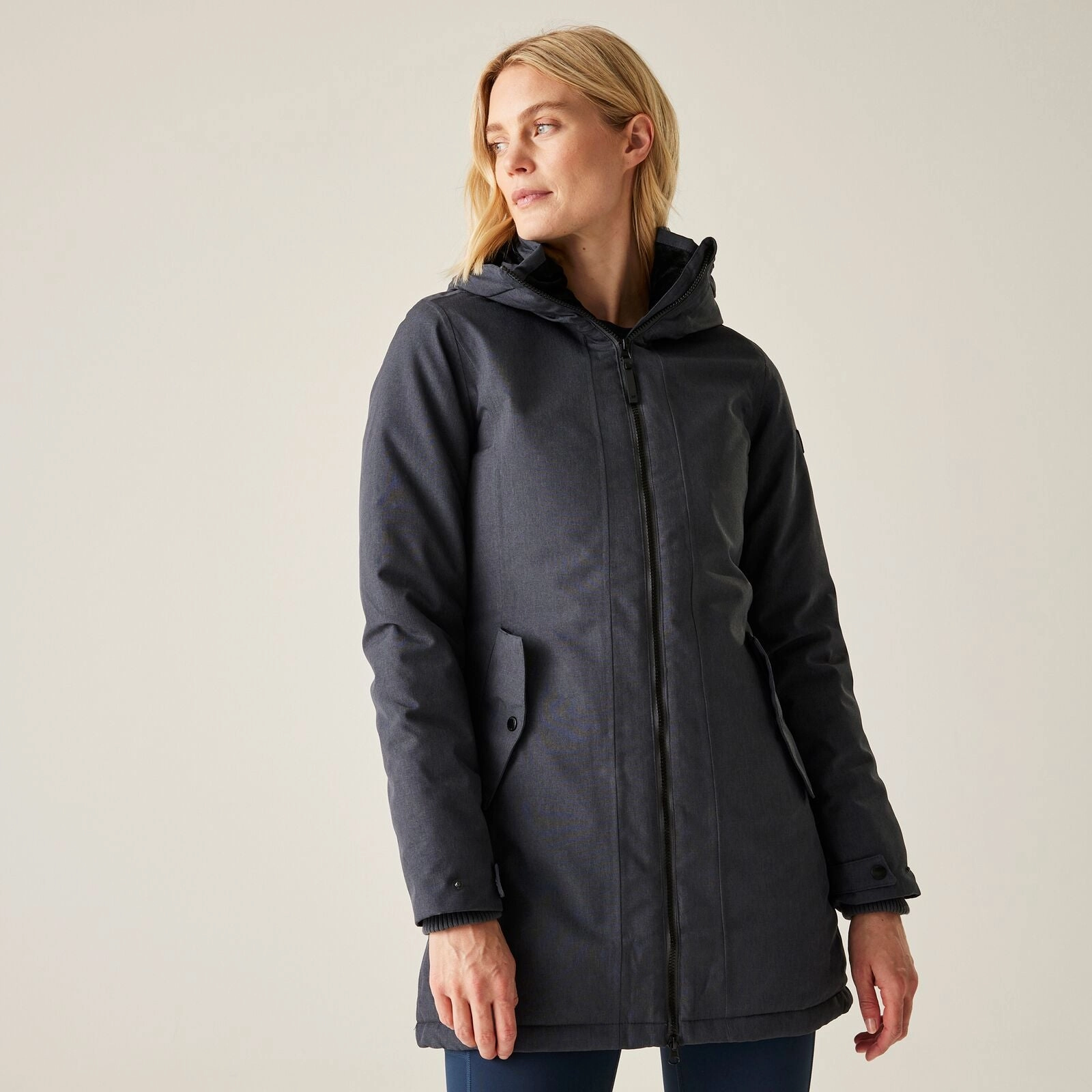 Tear Resistant Fabric Blends Regatta Womens Voltera IV Heated Waterproof Jacket