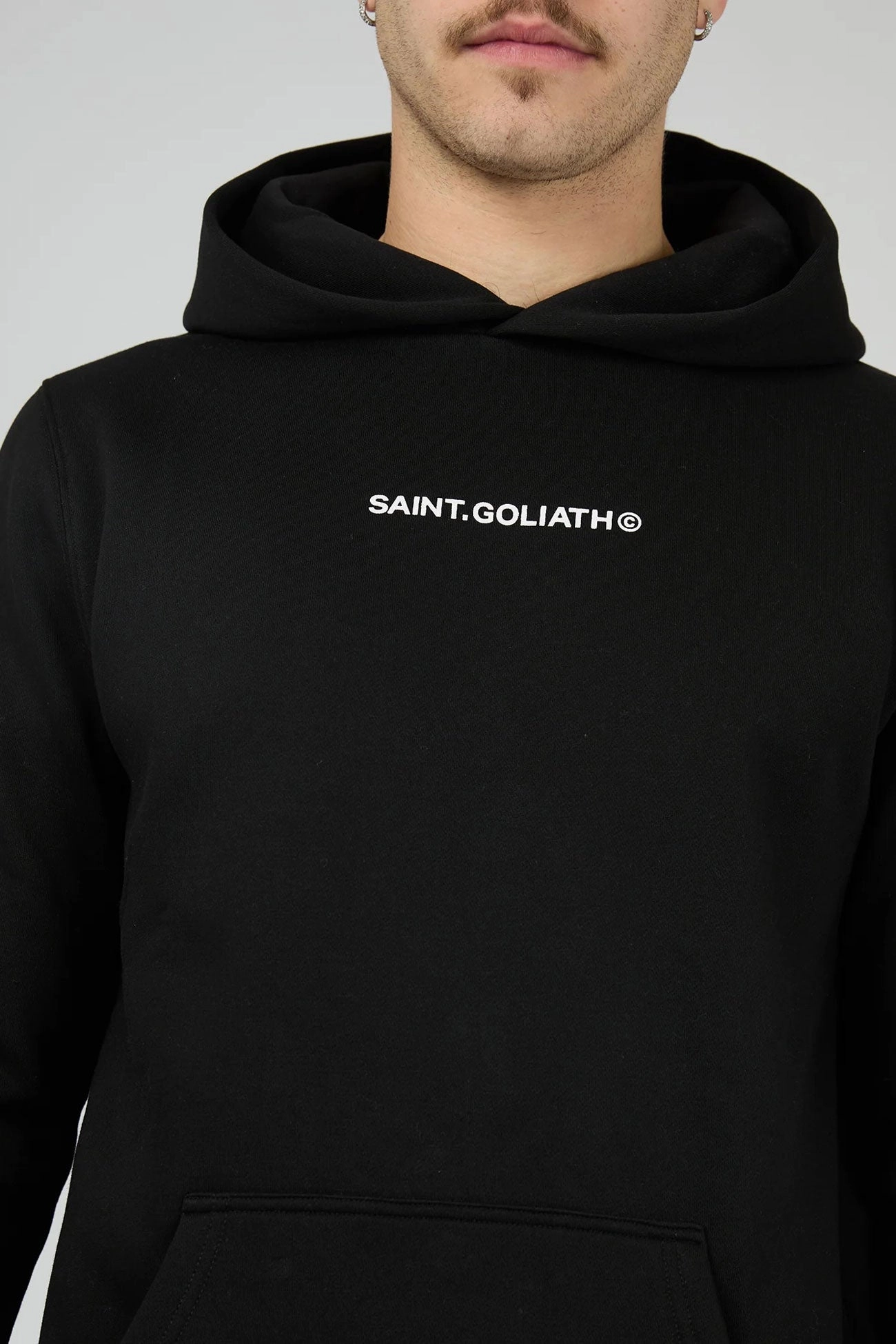 Eco Conscious Dye Process ID Hoodie Black