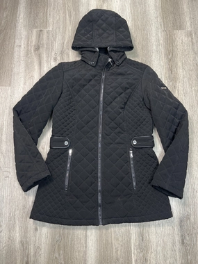Coat Puffer & Quilted By Laundry In Black, Size: M Breathable fabric Canvas Make