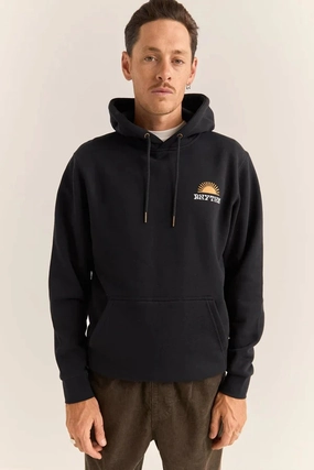 Reinforced Elbows Awake Fleece Hood Black