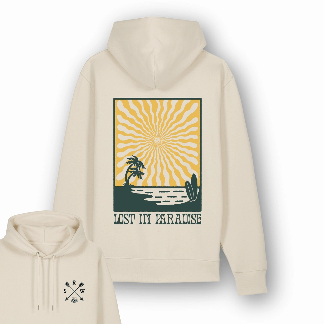 Sand "Lost in Paradise" Hoodie Fashion Energy