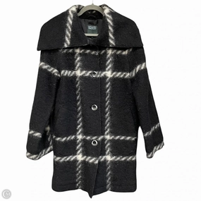 Mid Length Design Coat Wool By Hilary Radley In Black, Size: Sp