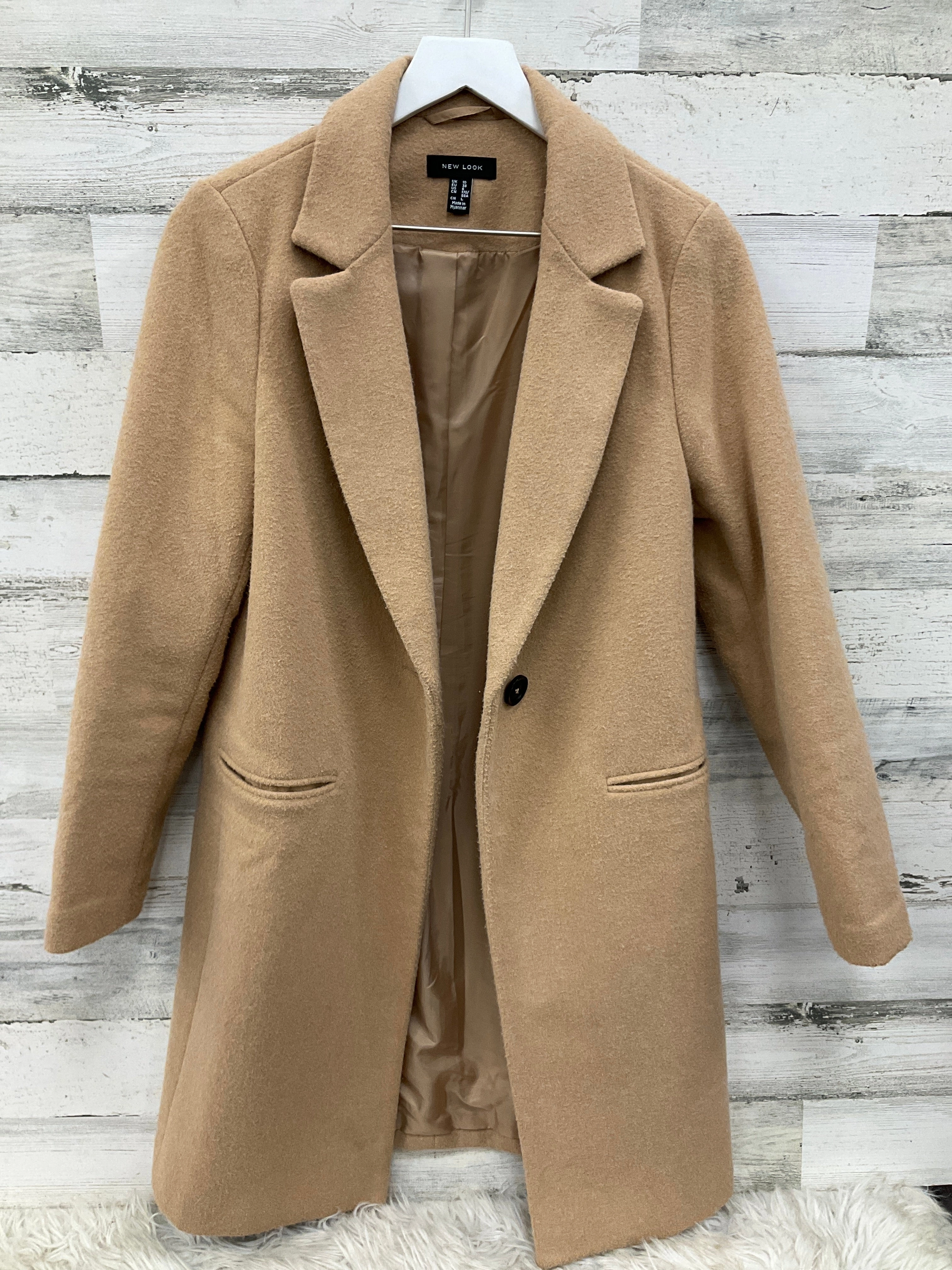 Coat Other By New Look In Beige, Size: M Thermal Insulated Jacket