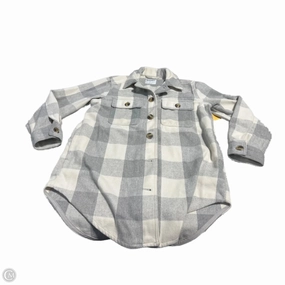 Anti Pilling Surface Treatment Coat Other By Old Navy In Plaid Pattern, Size: S