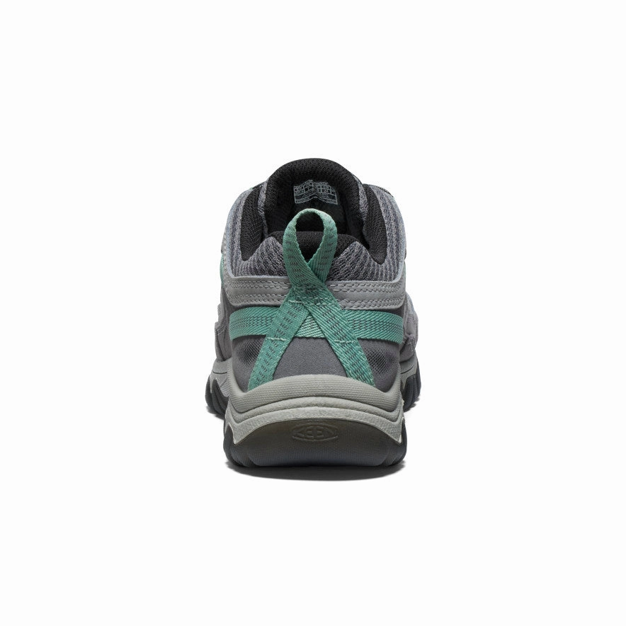 Lightweight Feel Women's Targhee IV Vented Hiking Shoe  |  Alloy/Granite Green