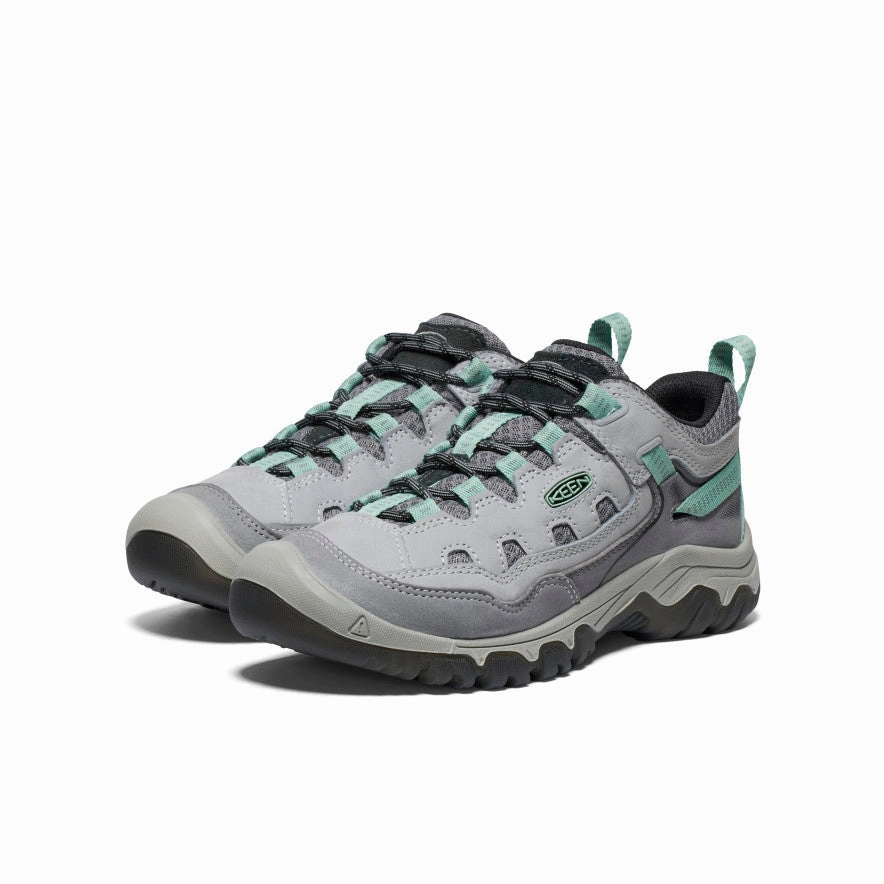Women's Targhee IV Vented Hiking Shoe  |  Alloy/Granite Green Memory   foam Style Upgrade