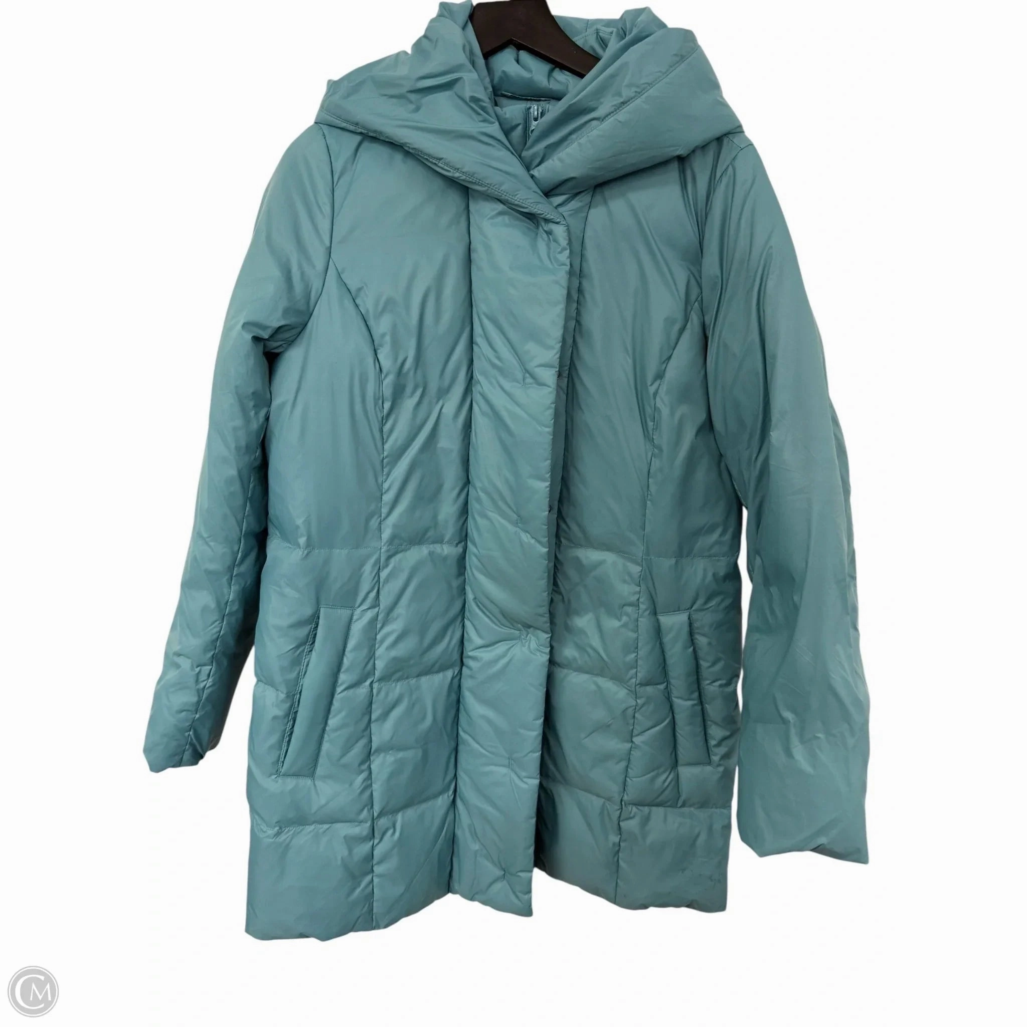 Coat Puffer & Quilted By J. Jill In Blue, Size: M RipResistant Reinforcement Practical Cold Piece