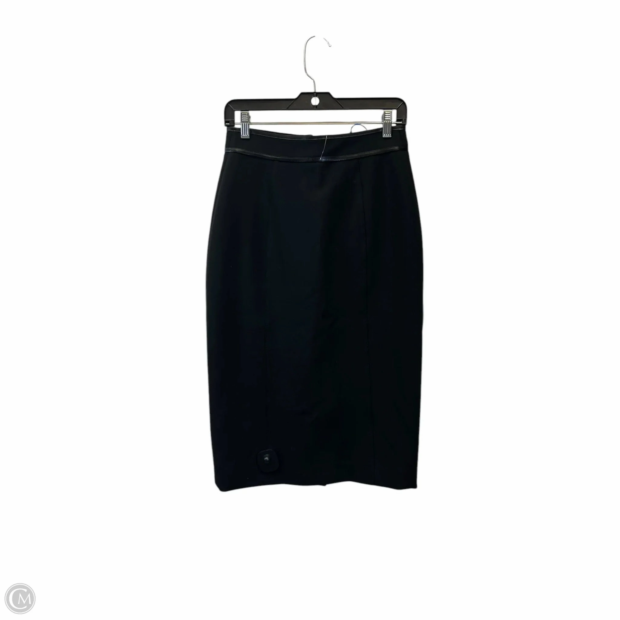 Skirt Luxury Designer By Burberry In Black, Size: 6 Slim Fit Band Outdoor Gathering