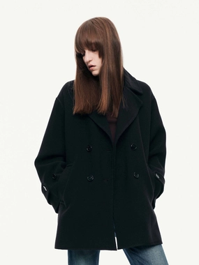 Lapel Double Breasted Coat Reflective Safety Details Low Profile Insulation