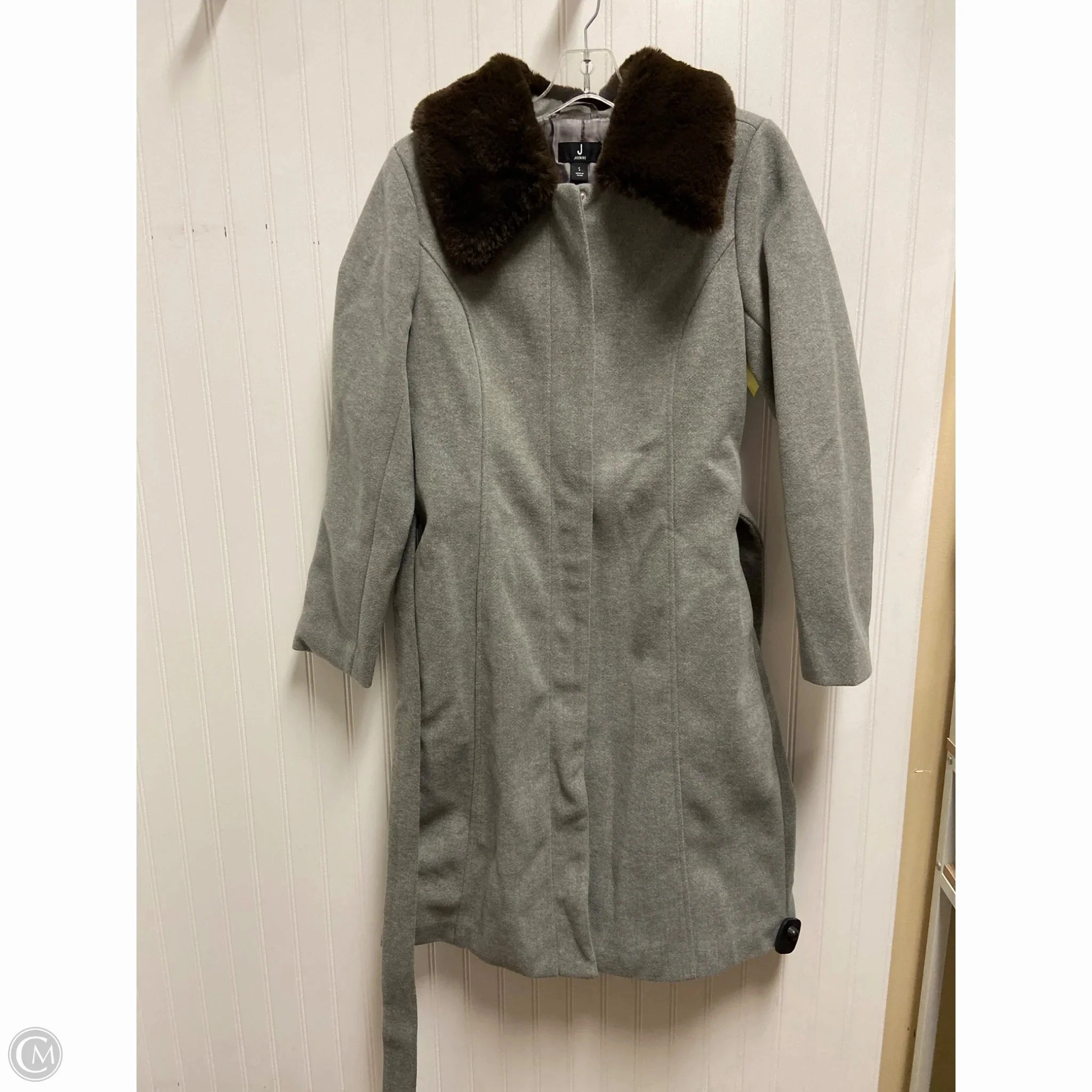 Coat Designer By Jason Wu In Grey, Size: S Tear Resistant Knit Reinforced Seam Durability