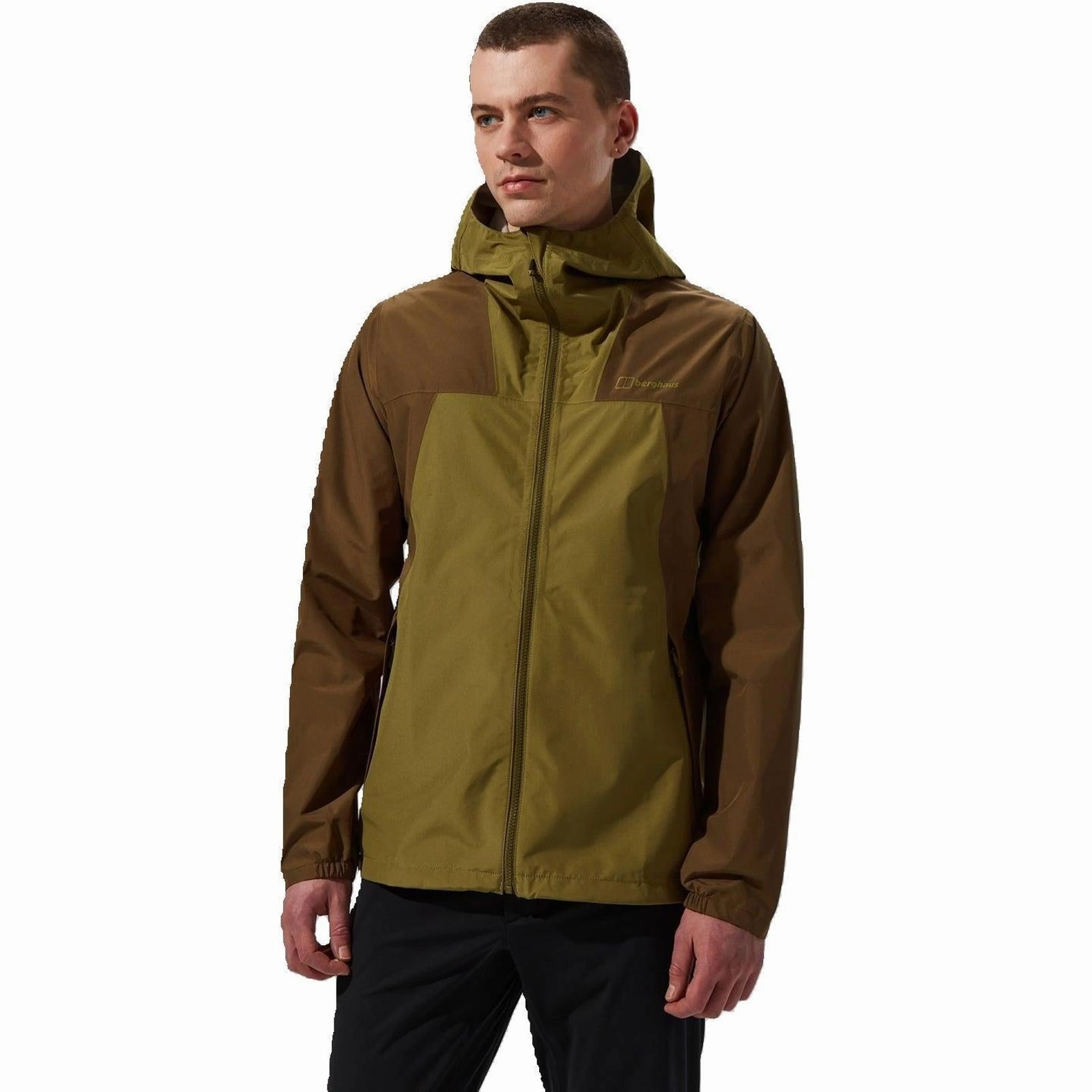 Berghaus Mens Deluge Pro 3.0 Waterproof Walking Jacket Stretch Enhanced Mobility Zones Comfortable Feel
