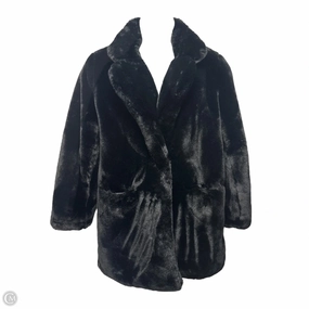 Coat Faux Fur & Sherpa By Apparis In Black, Size: M Smart Weather Style