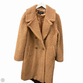 Coat Faux Fur & Sherpa By Clothes Mentor In Tan, Size: S Basic Fit