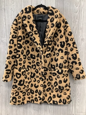 Coat Other By Jessica Simpson In Animal Print, Size: 1x Breathable Design