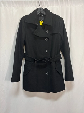 Warm Layer Option Waterproof Coating Coat Wool By Ana In Black, Size: M