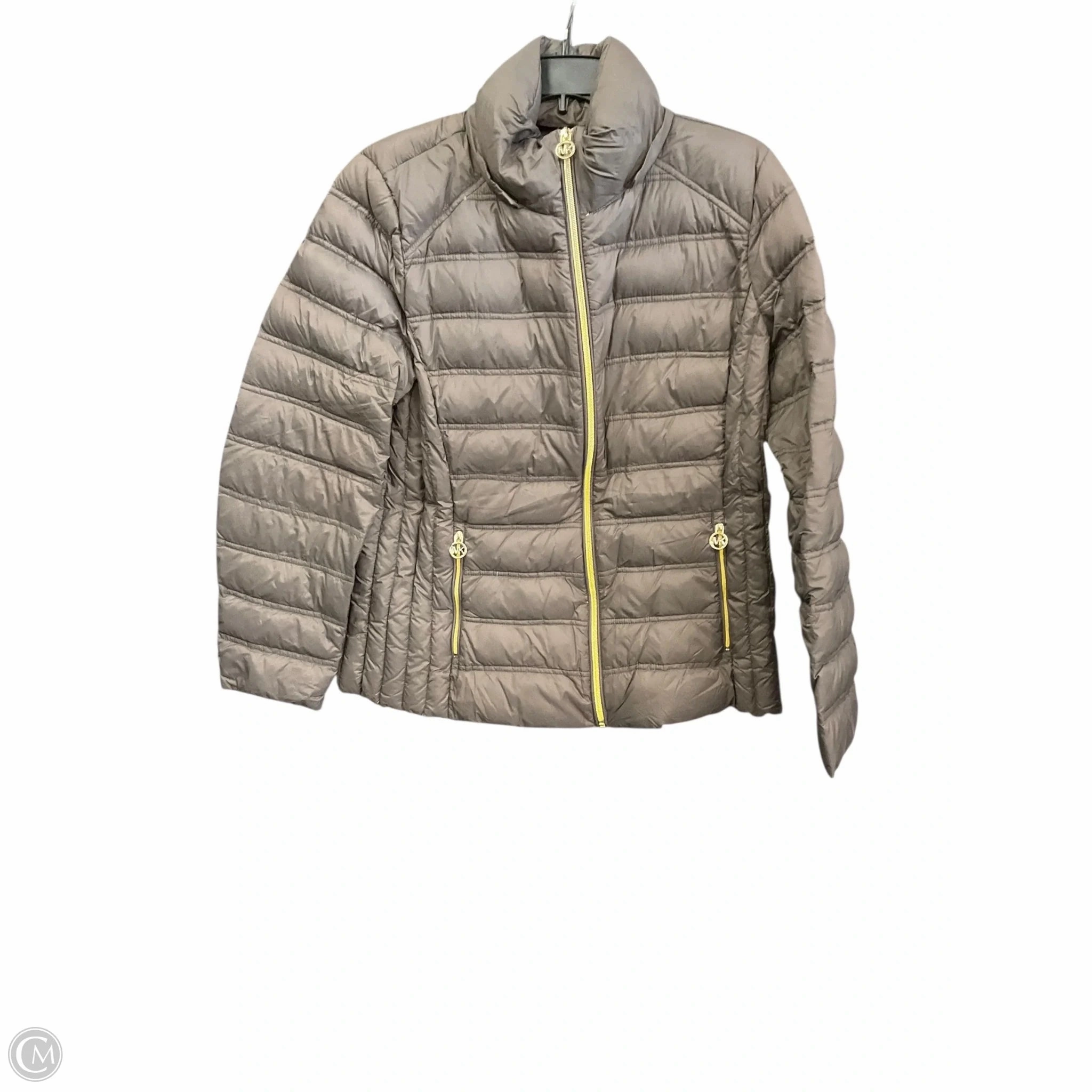 Jacket Puffer & Quilted By Michael By Michael Kors In Brown, Size: L Noise Reduciting Fabric