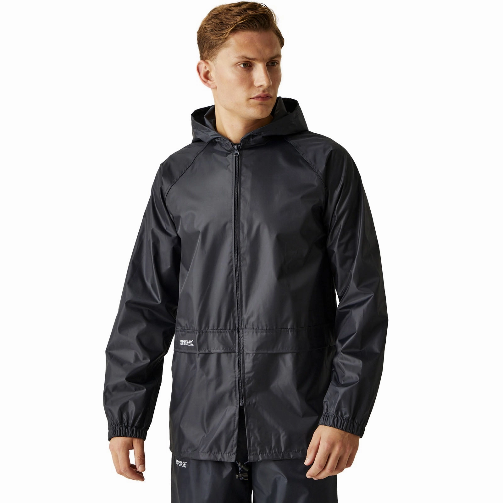 Regatta Mens Stormbreak Waterproof Walking Jacket Simple Comfort FullCoverageHood