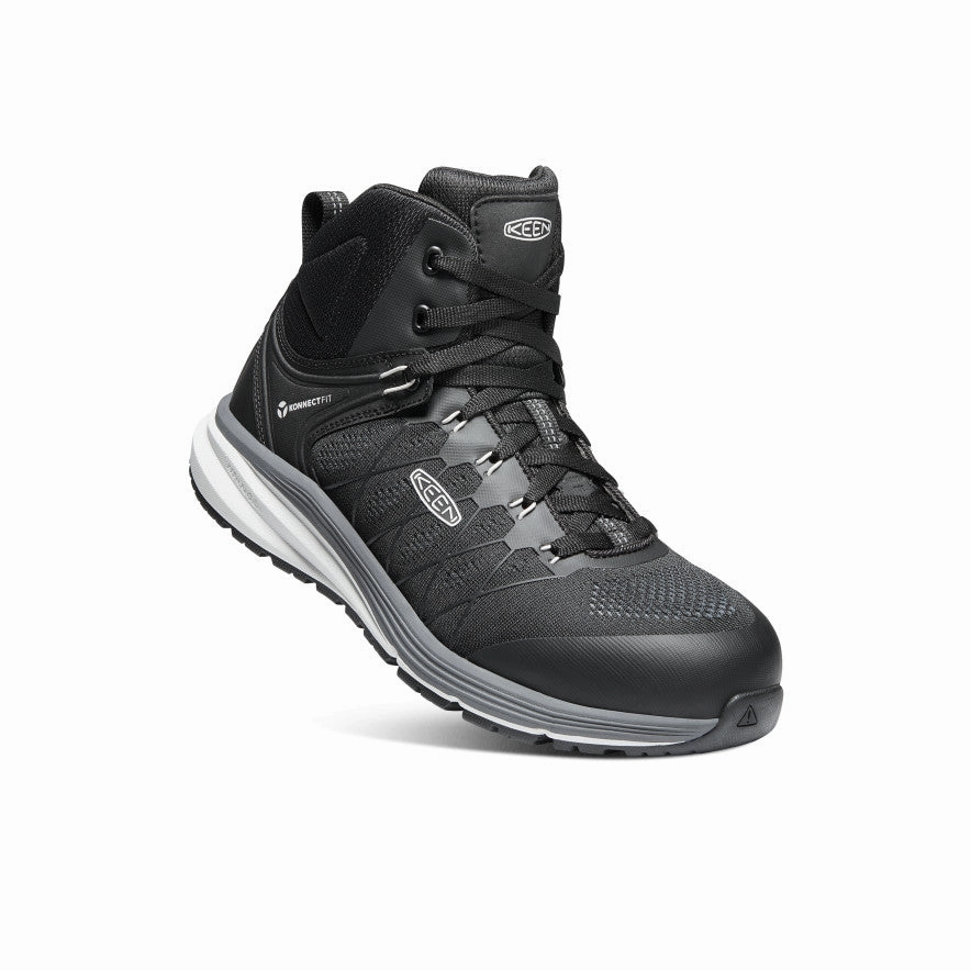 Daily Rugged Ankle Coverage Men's Vista Energy Mid (Carbon Toe)  |  Vapor/Black