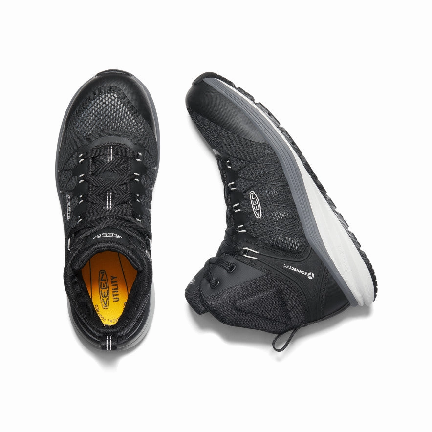 Men's Vista Energy Mid (Carbon Toe)  |  Vapor/Black Smart Design No Tie