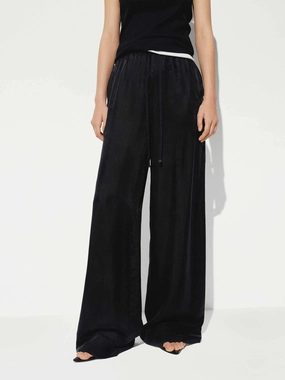 Daily Comfort Fit With Drawstring Straight Trousers