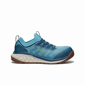 Thermoregulating Lining Women's Arvada Shift Work Sneaker (Carbon Toe)  |  Reef Waters/Legion Blue