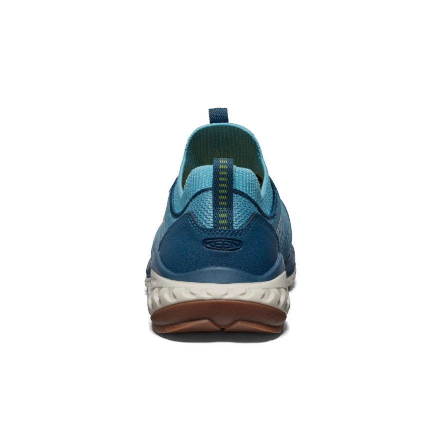 Wear Ready Lace Up Closure System Women's Arvada Shift Work Sneaker (Carbon Toe)  |  Reef Waters/Legion Blue