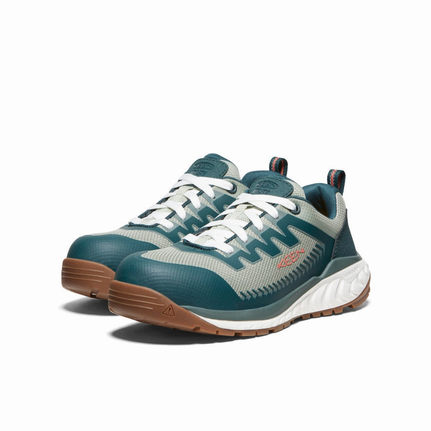 Women's Arvada Work Sneaker (Carbon Toe)  |  Sea Moss/Desert Sage Comfort Wear
