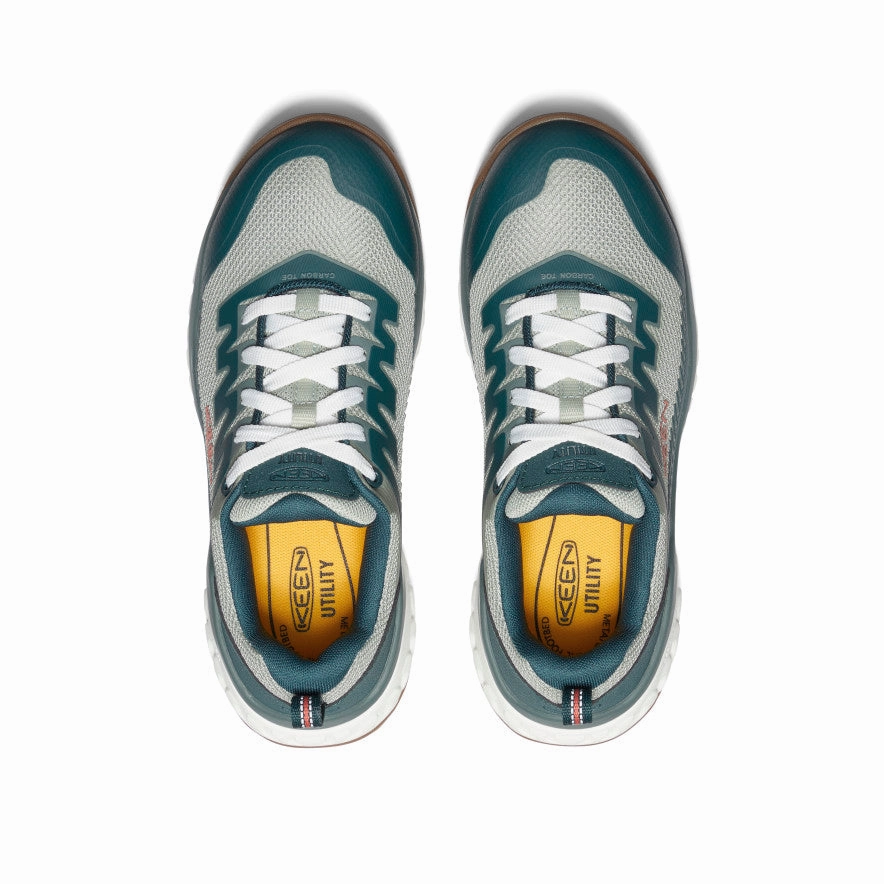 Women's Arvada Work Sneaker (Carbon Toe)  |  Sea Moss/Desert Sage Collapsible Heel Follow Step