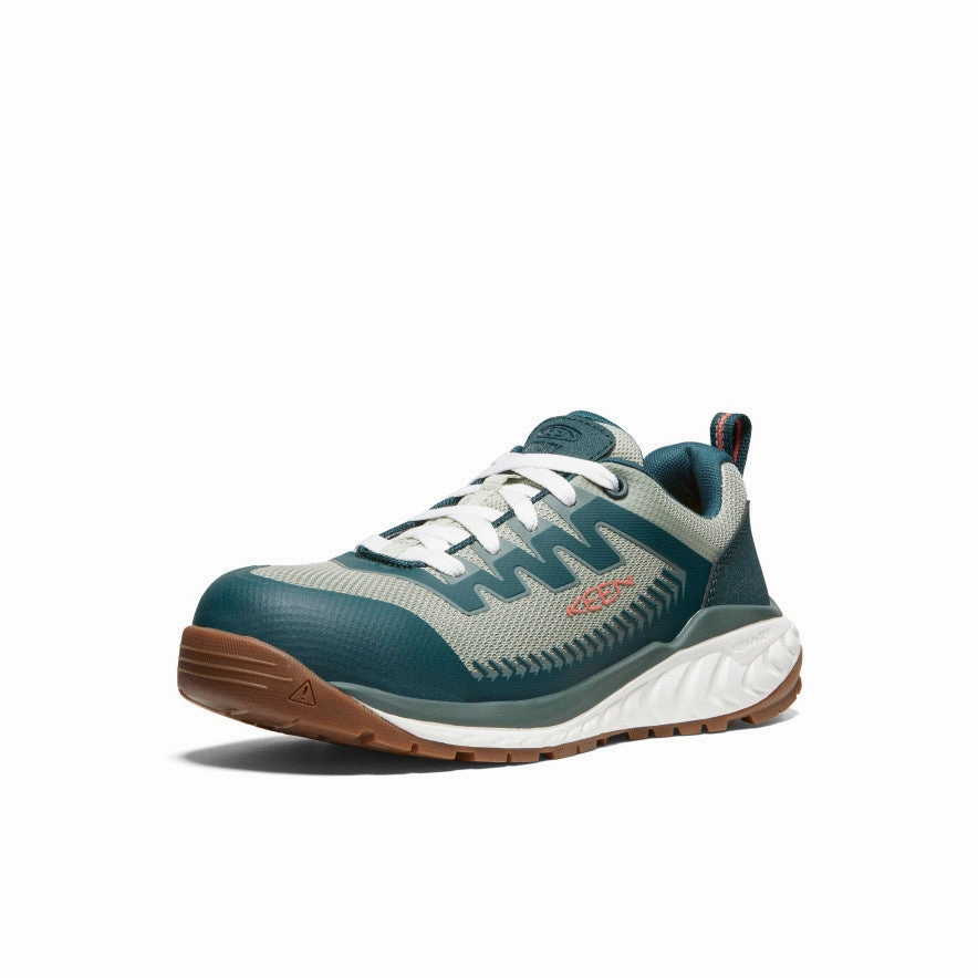 Women's Arvada Work Sneaker (Carbon Toe)  |  Sea Moss/Desert Sage Pure Movement Lean Build