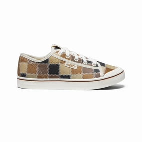 Tear Resistant Upper Creek Run Women's Elsa Harvest Leather Sneaker  |  Patchwork