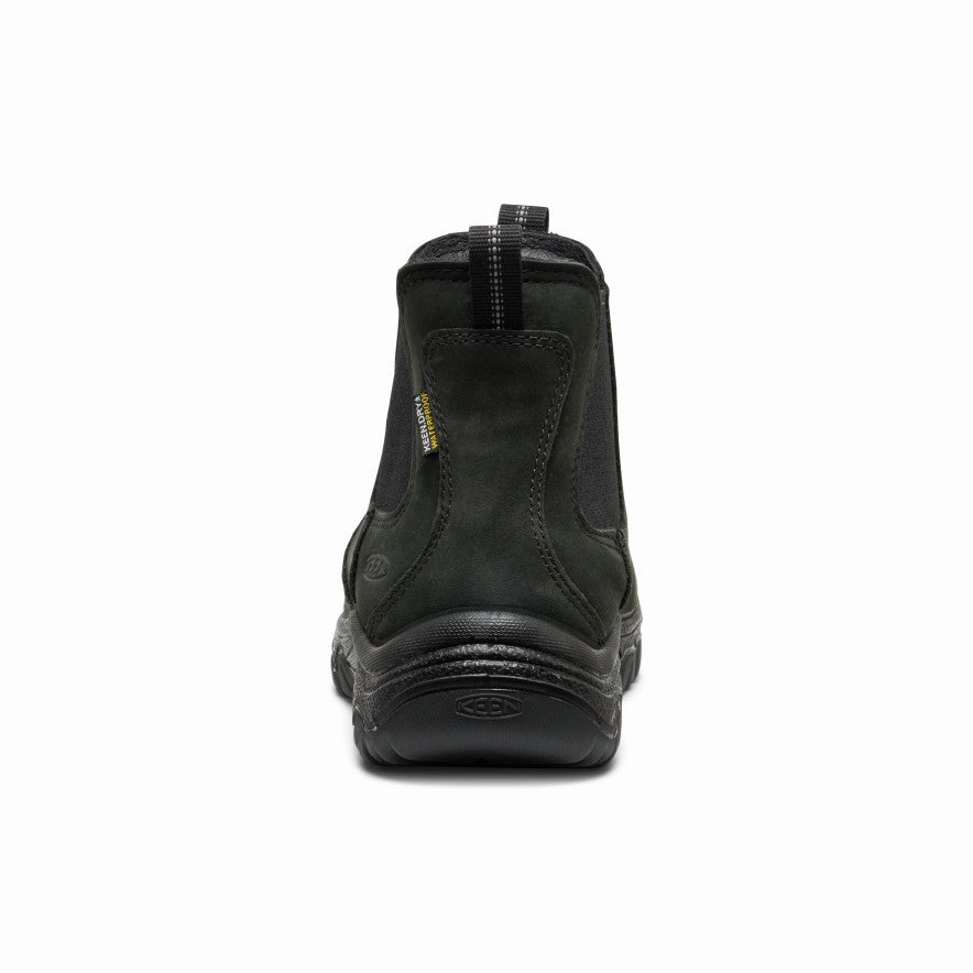 Women's Greta II Waterproof Chelsea  |  Black/Black Mountain Trail