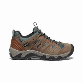 Feast Walk Slip On Construction Women's Headout Waterproof Hiking Shoe  |  Shitake/Dark Forest