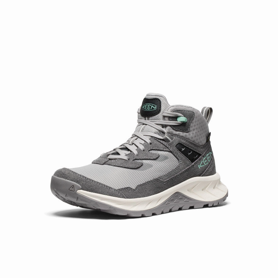 Cushioned Low Profile Functional Minimalist Women's Hightrail Waterproof Hiking Boot  |  Alloy/Lichen