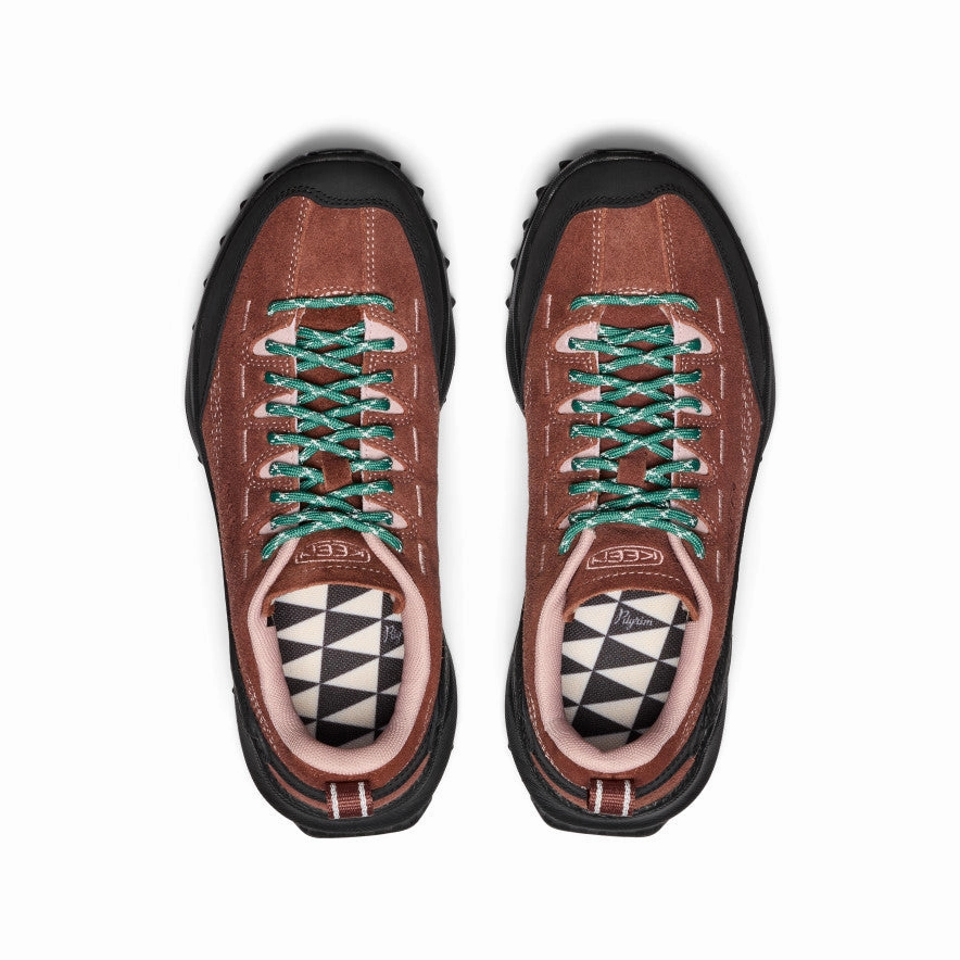 Women's Jasper Zionic Sneaker x Pilgrim Surf   Supply  |  Marron/Adobe Rose Stone Hike