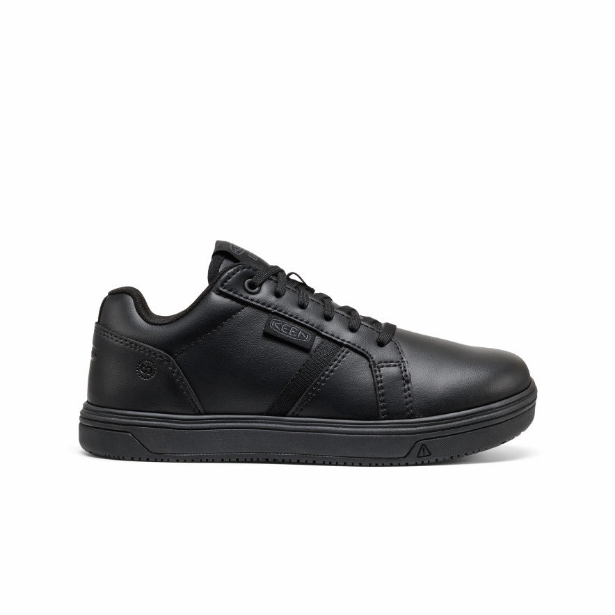 Regular Fit Slow Step Women's Kenton WTX Work Shoe (Soft Toe)  |  Black/Black