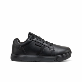 Regular Fit Slow Step Women's Kenton WTX Work Shoe (Soft Toe)  |  Black/Black