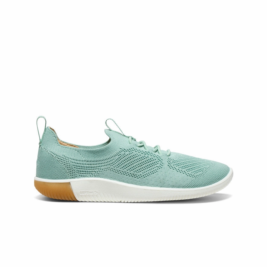 Comfortable Fashion Daily Favorite Women's KNX Knit Sneaker  |  Granite Green/Lichen